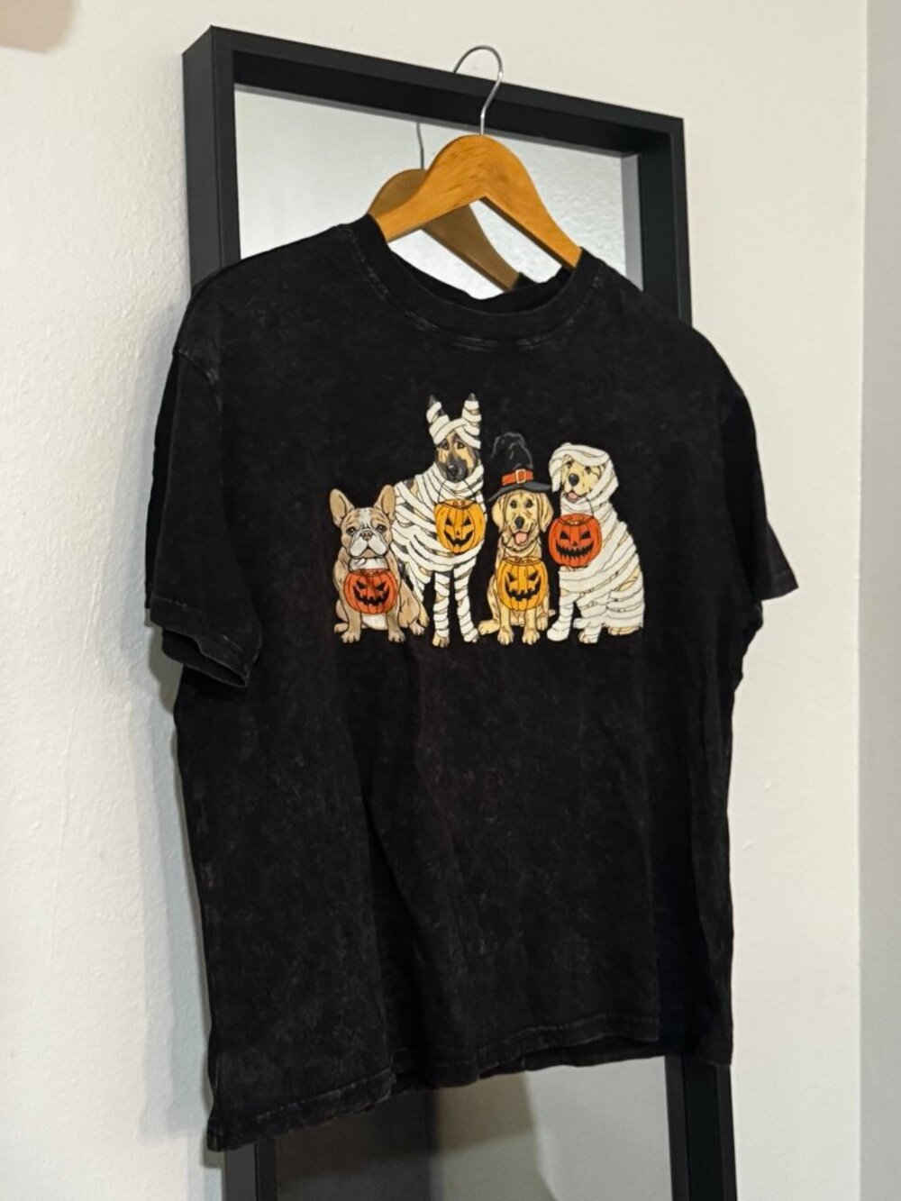 Viral Mummy Dogs Trick or Treating Top Halloween Small - Picture 2 of 3